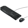 Kit Mouse E Teclado Logitech Mk120 Com Fio Usb Preto