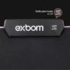 Mouse Pad Gamer Com Borda Led Colorido 357X255x4mm