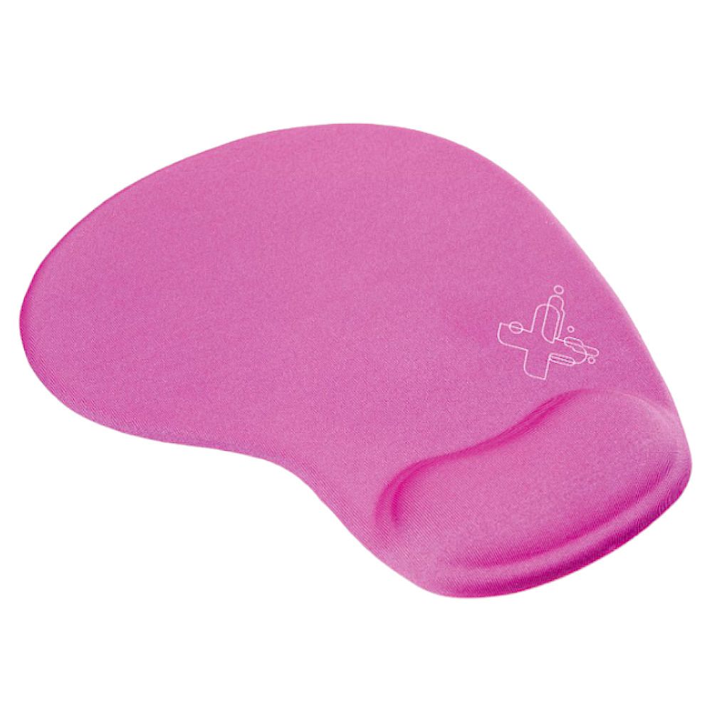 Mouse Pad Maxprint Com Apoio Em Gel - 28,5 X 23,01 X 0,01Cm Rosa - Imagem 2