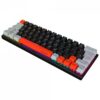 Teclado Mecanico 60% Pcyes Kuromori Black Vulcan - Switch Blue - Led Rainbow - Ptkm60bl