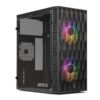 Gabinete Gamer Tgt Jester V2, Rainbow, Mini-Tower, Lateral De Acrilico, Com 2 Fans, Preto, Tgt-Jsrv2
