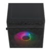 Gabinete Gamer Tgt Jester V2, Rainbow, Mini-Tower, Lateral De Acrilico, Com 2 Fans, Preto, Tgt-Jsrv2