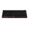 Teclado Mecanico Gamer Tgt Sherman Compacto, Rainbow, Abnt2, Switch Azul, Preto, Tgt-Shtkl-Rbw01