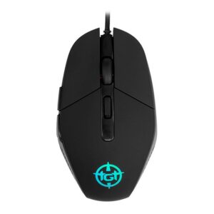 Mouse Gamer Tgt Vector E1, Rainbow Rgb, 6400Dpi, 6 Botoes, Preto, Tgt-Vec-E1-Rbw