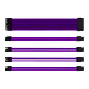 Kit Cabo Sleeved Mancer Mr115, 1X24p, 1X4+4P, 3X6+2P, Roxo, Mcr-Mr115-Prp