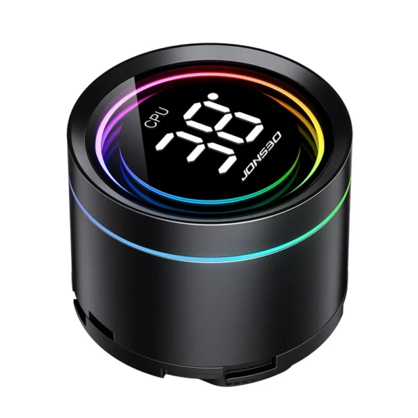 Water Cooler Jonsbo Th-360 Argb 360Mm Com Display Digital Preto
