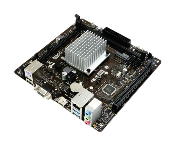 Placa Mae Biostar J4125nhu + Cpu Intel Celeron Até 2.5Ghz Vga / Ddr4