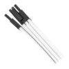Kit Cabo Sleeved Premium Pichau Cs110, 1X 24P, 1X 4+4P, 2X 6+2P, 300Mm, Branco, Pch-Cs110-Wht