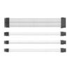 Kit Cabo Sleeved Premium Pichau Cs110, 1X 24P, 1X 4+4P, 2X 6+2P, 300Mm, Branco, Pch-Cs110-Wht