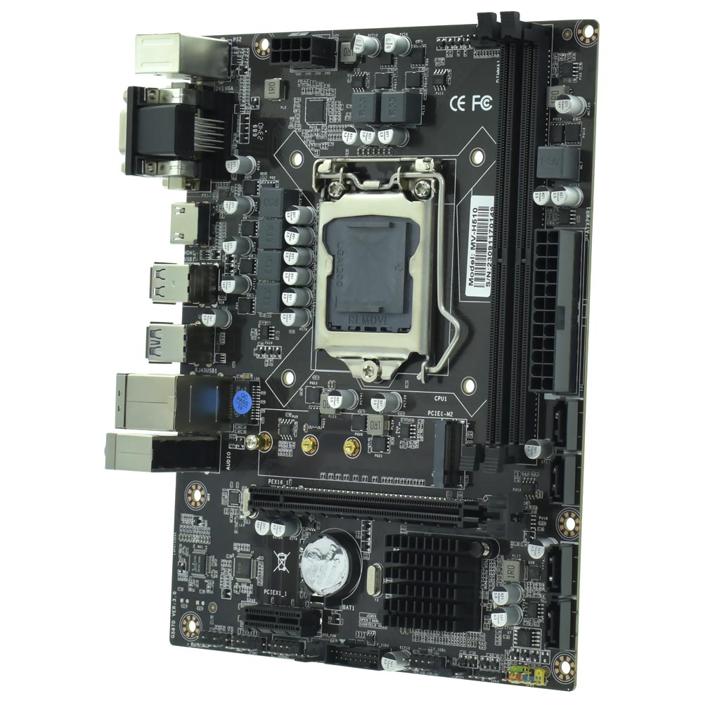 Placa Mãe Macrovip Mv-H510 Socket Lga 1200 / Vga / Ddr4 - Imagem 2
