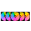 Kit Ventoinhas Tgt Striker, Rainbow, 5X120mm, Tgt-Stk5-Blrbw