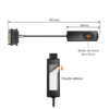 Controladora Argb 5V Jonsbo Rc01 Sata 3 Pinos Preto