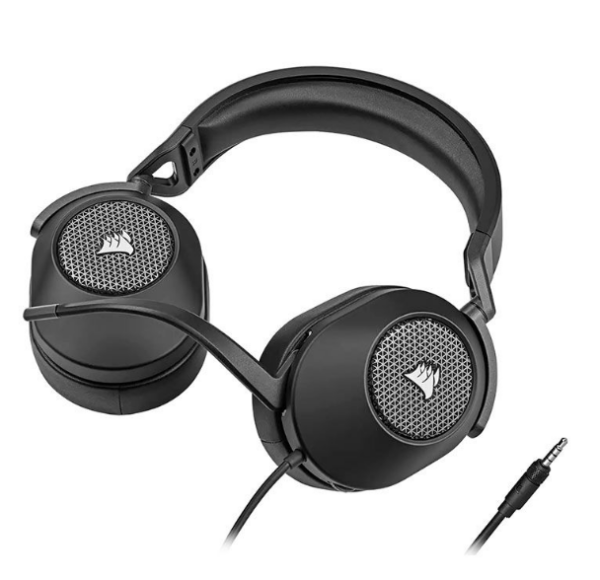 Fone Gamer Corsair Surround Hs65 / Com Fio - Preto (Ca-9011270-Na)