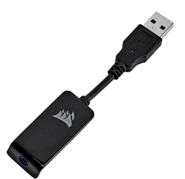 Fone Gamer Corsair Surround Hs65 / Com Fio - Preto (Ca-9011270-Na)