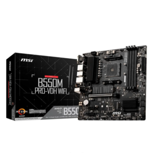 Placa Mae Msi B550m Pro-Vdh Wi-Fi Socket Am4 / Vga / Ddr4