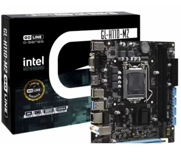 Placa Mãe Goline Gl-H110 M2 Socket Lga 1151 / Vga / Ddr3