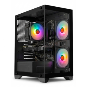 Pc Gamer Unica Prime , Amd Ryzen 5 5600X, Rtx 3060 12Gb, 16Gb Ddr4, Ssd Sata 480Gb, Gabinente Gladiator 2 Fans Inclusa