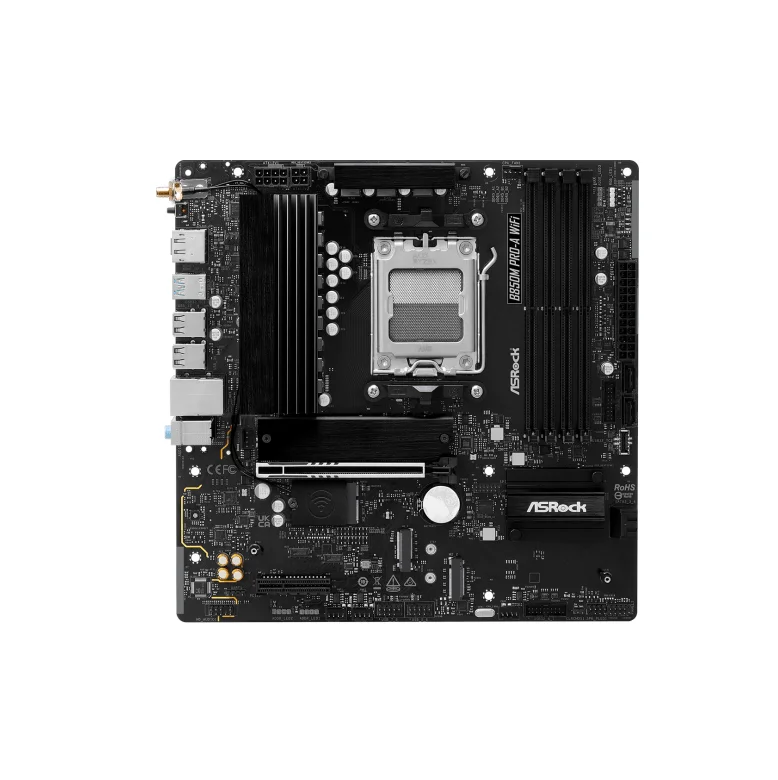 Placa Mãe Asrock B850m Pro-A Wi-Fi Socket Am5 / Ddr5 - Imagem 2