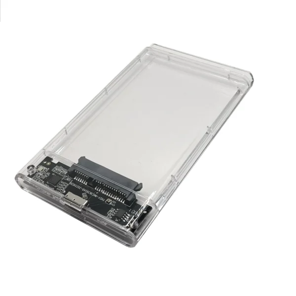 Case Para Hd Externo Transparente Sata 2.5 / Usb 3.0