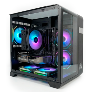 Pc Gamer Unica Prime , Amd Ryzen 7 5800X, 32Gb Ddr4, Ssd Nvme 1Tb, Air Cooler Ag400bk , Rtx 5060 8Gb, B550m Aorus, Gabinete Cv400 - 5 Fans Inclusas