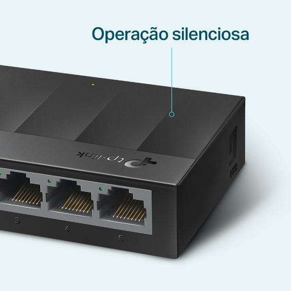 Switch Tp-Link Ls1005g 5 Portas Gigabit 10/100/1000Mbps