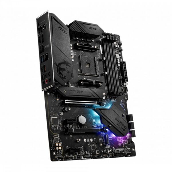 Placa Mãe Msi Mpg B550 Gaming Plus Rgb Socket Am4 / Ddr4