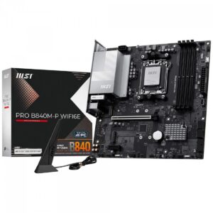 Placa Mãe Msi Pro B840m-P Wi-Fi 6E Socket Am5 / Ddr5