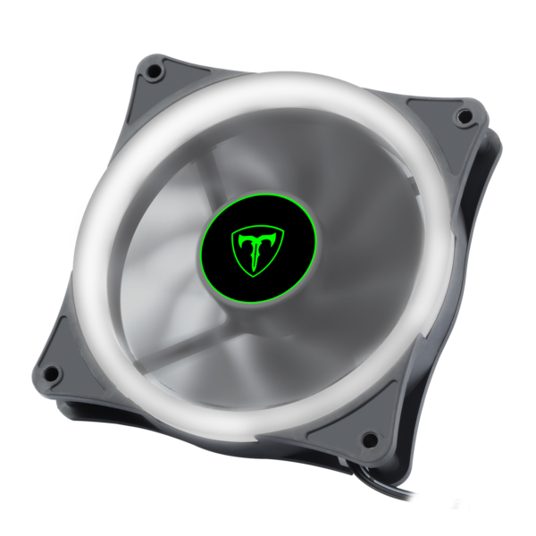 Cooler Fan Cooler 120Mm T-Dagger Led Branco Tgf200w
