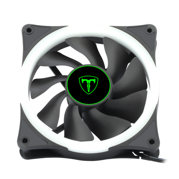 Cooler Fan Cooler 120Mm T-Dagger Led Branco Tgf200w
