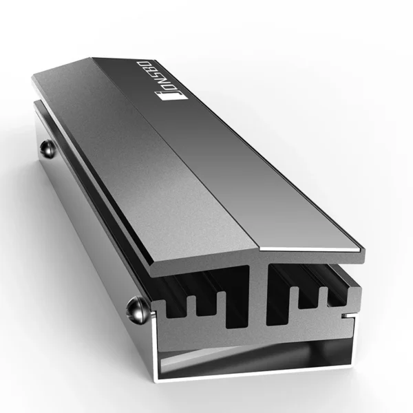 Dissipador De Calor Ssd Jonsbo M.2 Gray Alumínio Para M.2 2280 Nvme/Sata
