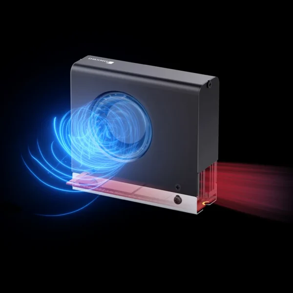 Dissipador De Calor Ativo Jonsbo M.2-10 Para Ssd M.2 Preto Com Fan