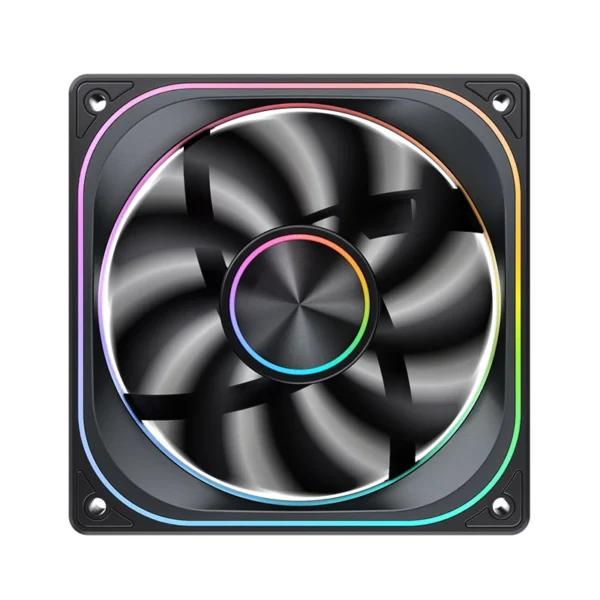 Fan Cooler Jonsbo Za-120B Argb Espelhada 120 X 28 Mm Pwm Preta