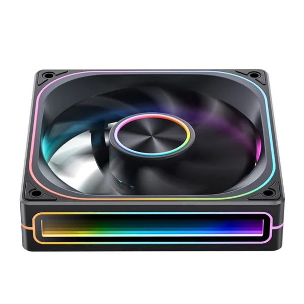 Fan Cooler Jonsbo Za-120B Argb Espelhada 120 X 28 Mm Pwm Preta