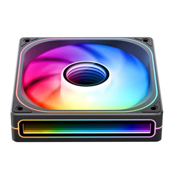 Fan Cooler  Jonsbo Zb-120B Argb Espelhada 120 X 28 Mm Pwm Preta