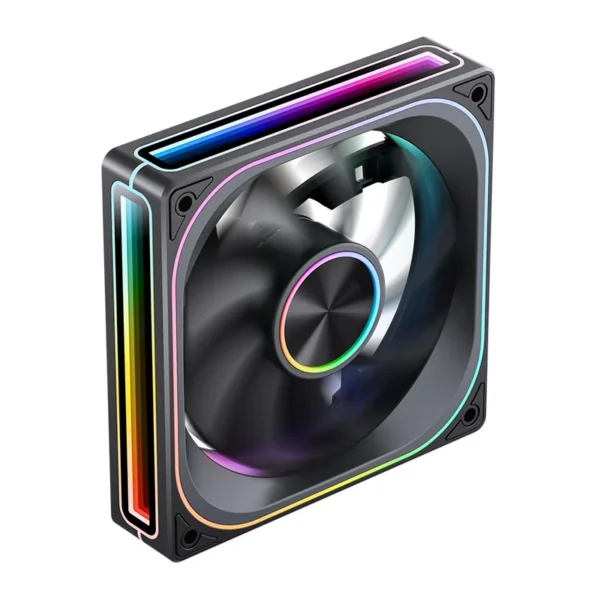 Fan Cooler Jonsbo Za-120B Argb Espelhada 120 X 28 Mm Pwm Preta