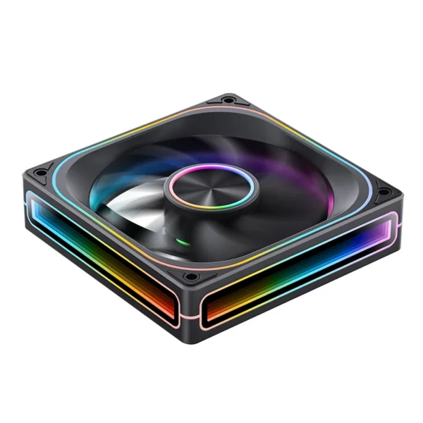 Fan Cooler Jonsbo Za-120B Argb Espelhada 120 X 28 Mm Pwm Preta