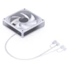 Fan Cooler Jonsbo Zb-120W Argb Espelhada 120 X 28 Mm Pwm Branca
