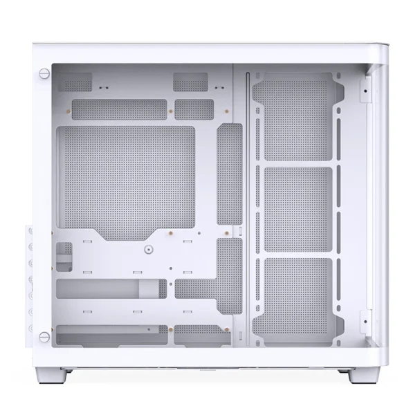 Gabinete Gamer Premium Jonsbo Tk-3 - Aquario Vidro Curvo - Atx / M-Atx / Itx - Branco