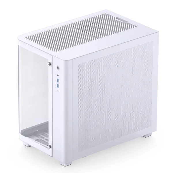 Gabinete Gamer Premium Jonsbo Tk-3 - Aquario Vidro Curvo - Atx / M-Atx / Itx - Branco