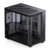 Gabinete Gamer Premium Jonsbo Tk-3 - Aquario Vidro Curvo - Atx / M-Atx / Itx - Preto