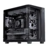 Gabinete Gamer Premium Jonsbo Tk-3 - Aquario Vidro Curvo - Atx / M-Atx / Itx - Preto