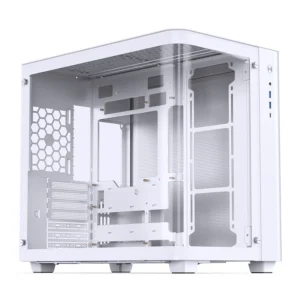 Gabinete Gamer Premium Jonsbo Tk-3 - Aquario Vidro Curvo - Atx / M-Atx / Itx - Branco