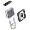 Cooler Cpu Jonsbo Cb40 Argb 120Mm Preto Tdp 225W