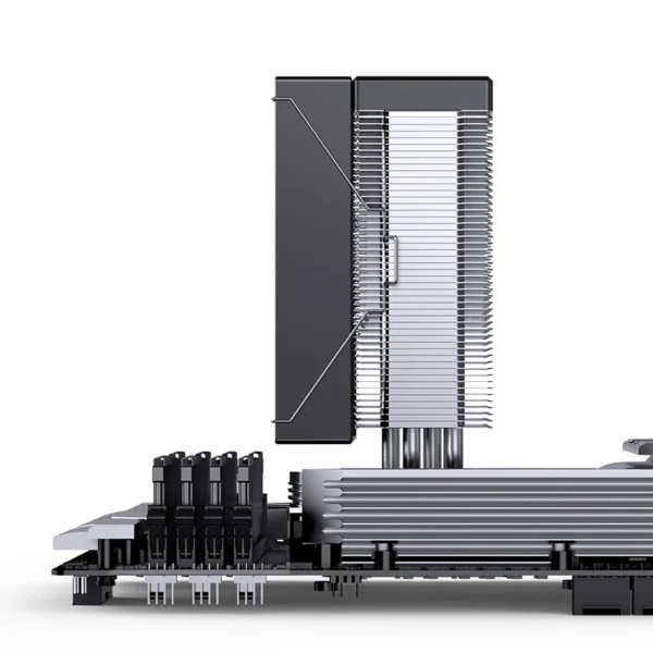 Cooler Cpu Jonsbo Cb40 Argb 120Mm Preto Tdp 225W