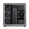 Gabinete Premium Jonsbo X400 - Back Connect - Modulo Ventilacao Placa Mãe - Metálico Cinza - Atx / M-Atx/ Itx