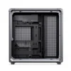 Gabinete Premium Jonsbo X400 - Back Connect - Modulo Ventilacao Placa Mãe - Metálico Cinza - Atx / M-Atx/ Itx