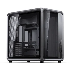 Gabinete Premium Jonsbo X400 - Back Connect - Modulo Ventilacao Placa Mãe - Metálico Cinza - Atx / M-Atx/ Itx
