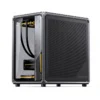 Gabinete Premium Jonsbo X400 - Back Connect - Modulo Ventilacao Placa Mãe - Metálico Cinza - Atx / M-Atx/ Itx