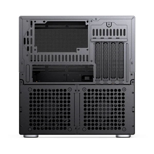 Gabinete Nas/Storage - Jonsbo N6 - Micro Atx/Itx 9 Baias - Usb-C - Preto
