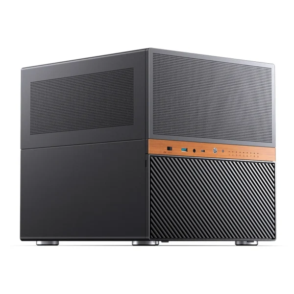 Gabinete Nas/Storage - Jonsbo N6 - Micro Atx/Itx 9 Baias - Usb-C - Preto